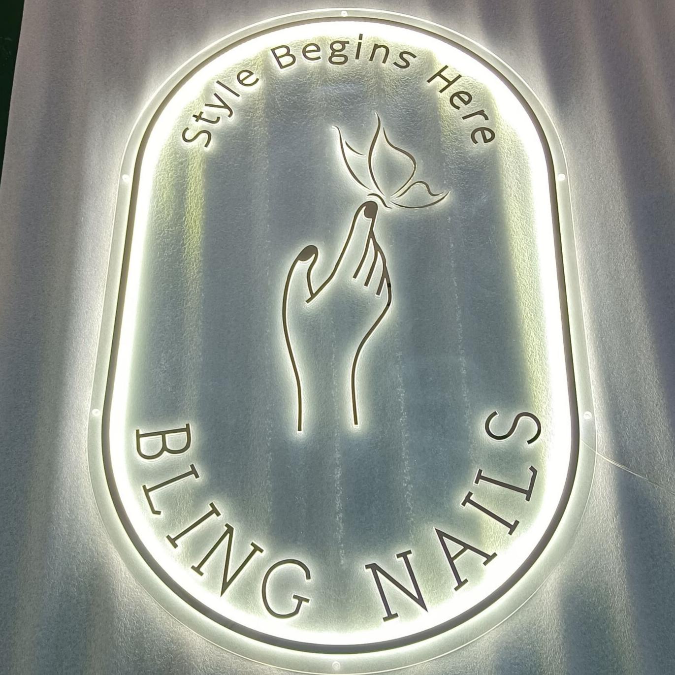 Custom LED Backlit Sign