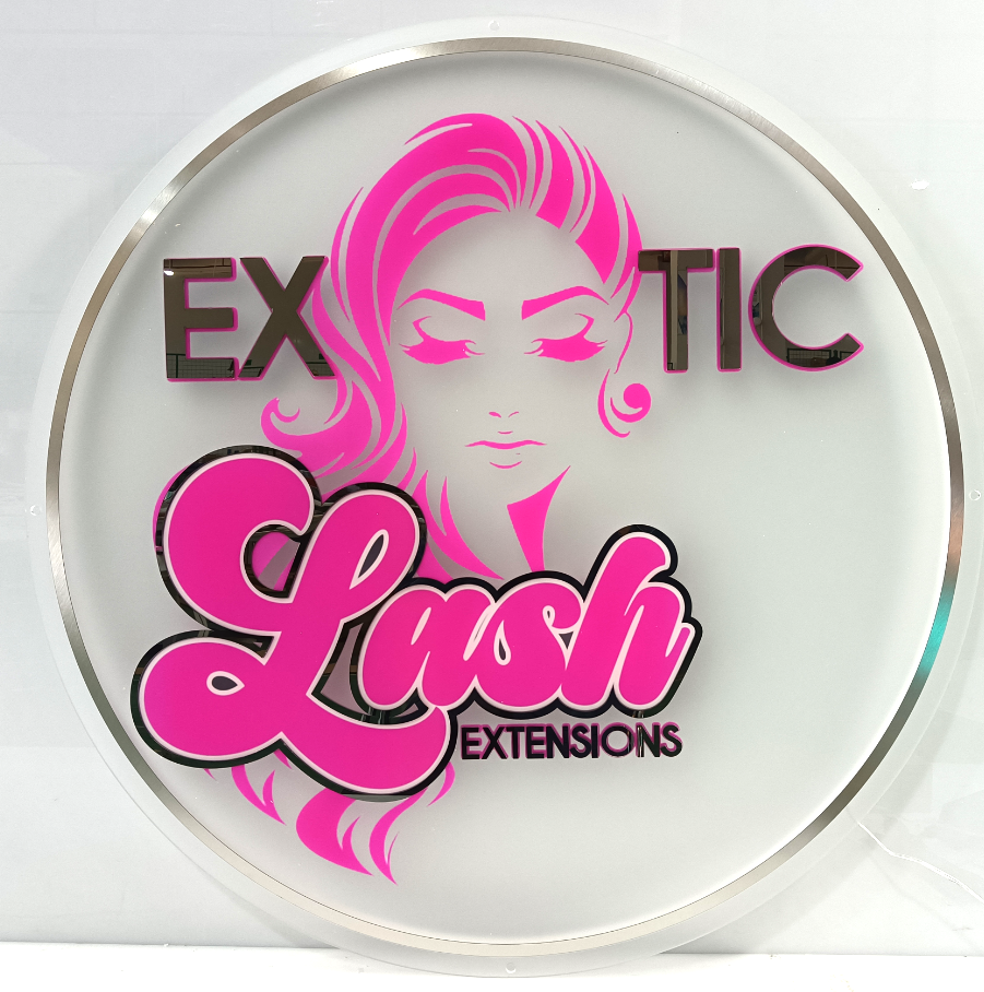 Custom LED Backlit Sign