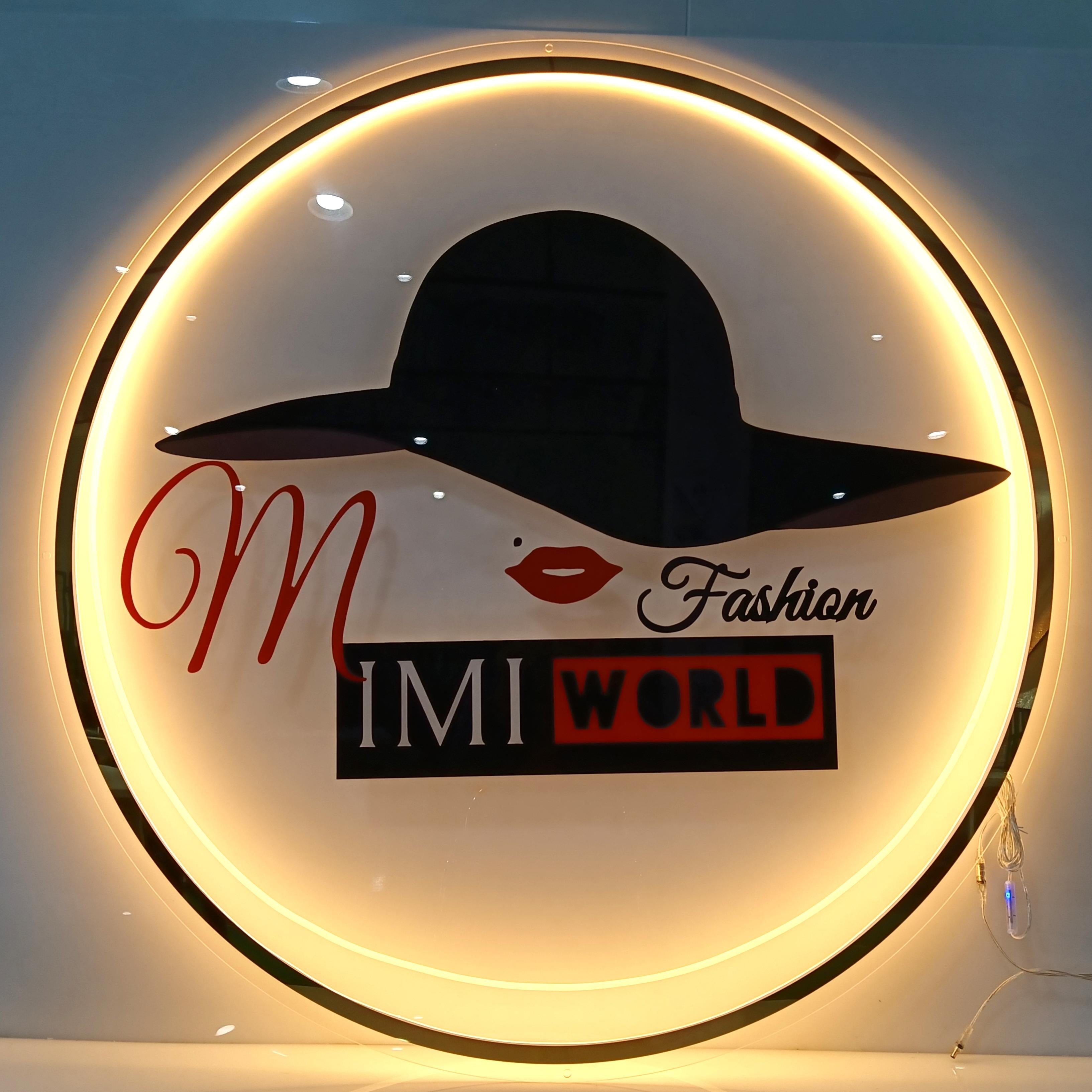 Custom LED Backlit Sign