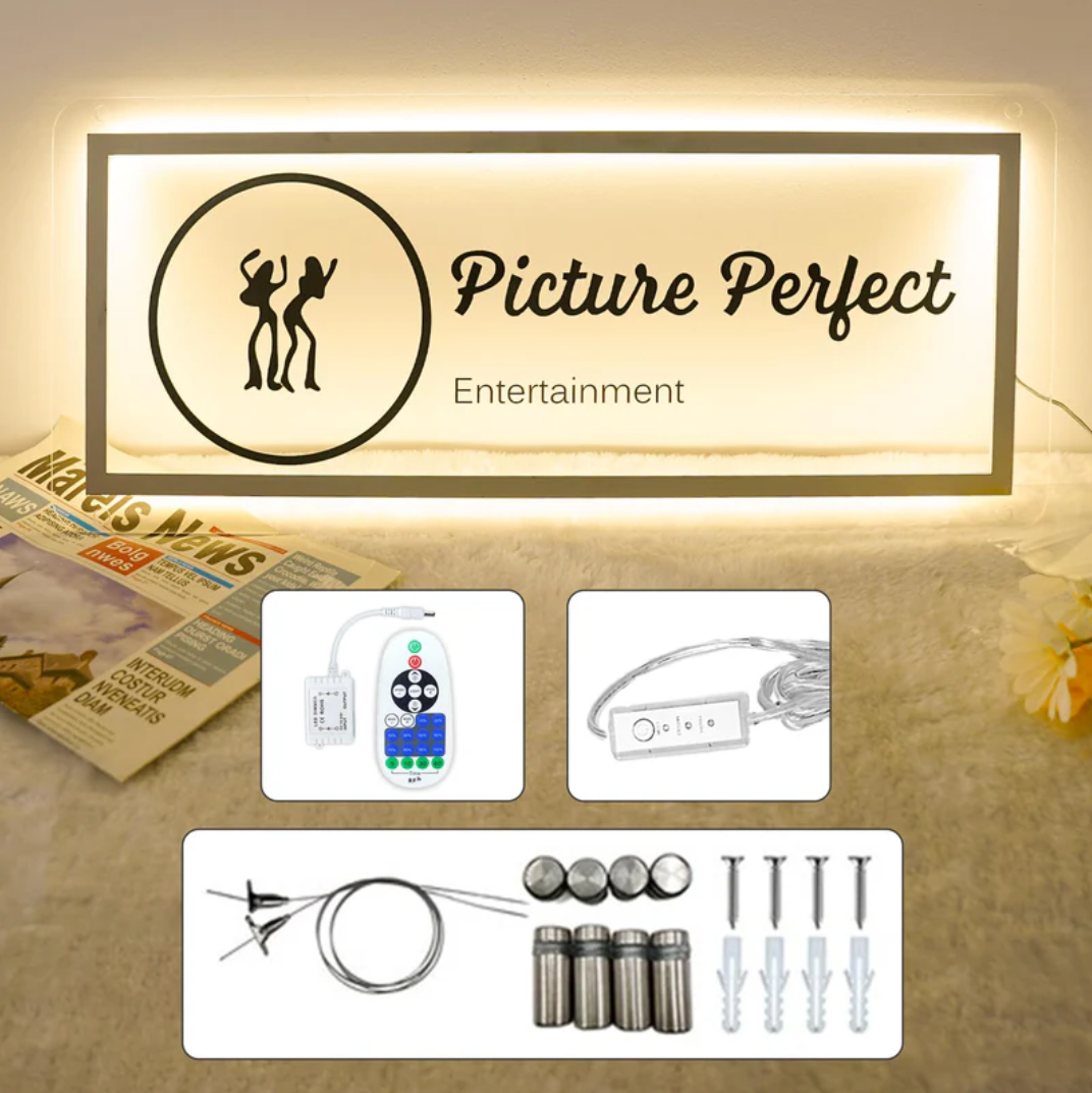 Custom LED Backlit Sign